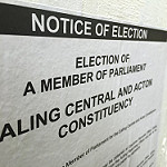 research on spatial effects in politics: polling station photo