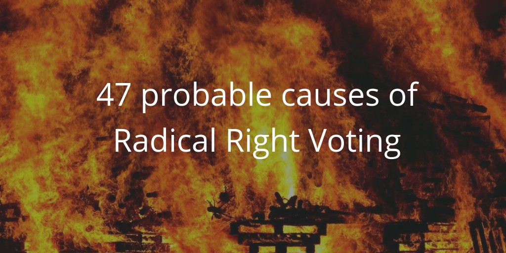 Potential causes of Radical Right voting