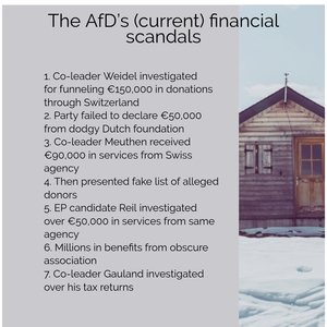 A guide to Alternative for Germany's donation scandals 2