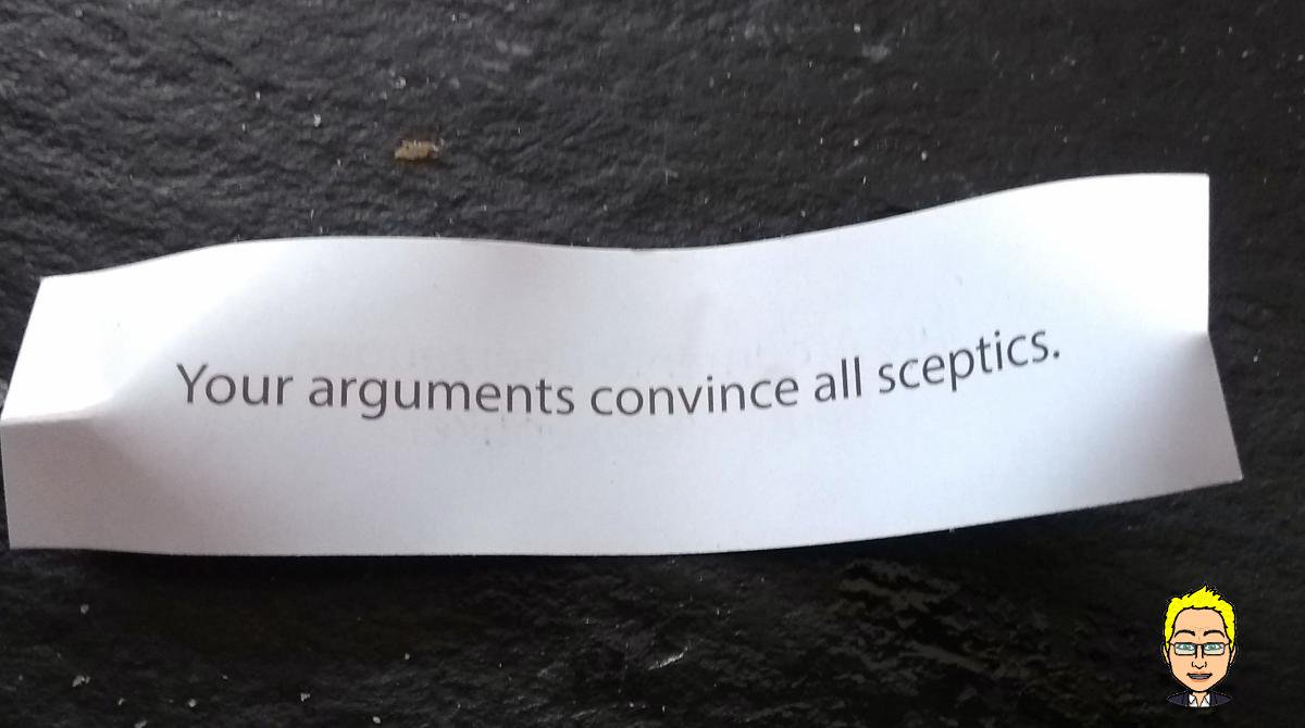 Academic fortune cookies, R&R edition 1