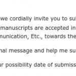 When you run a predatory journal...