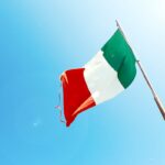 Gespräch mit dpa über die Wahl in Italien und Giorgia Meloni 1 flag italy