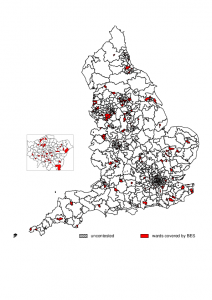 Geolocation and voting: candidate-voter distance effects on party choice in the 2010 General Election in England 4